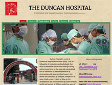 Tablet Screenshot of duncanhospital-eha.org